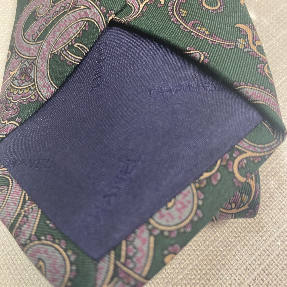 Authentic Chanel Men’s Necktie in Prestigious Condition 🫶🏻🤩🛍️ - Picture 4 of 8
